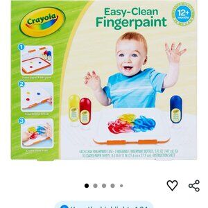 Mess free finger painting